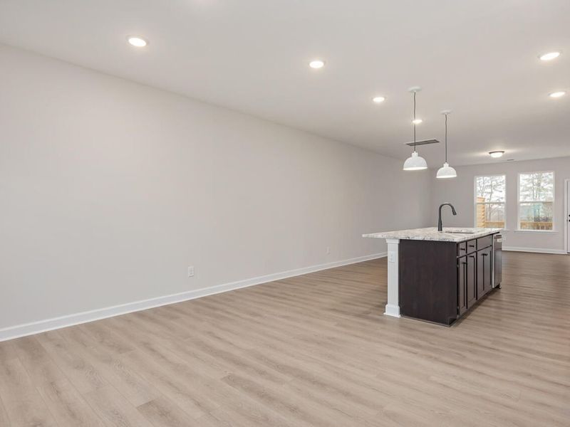 Spacious, unfurnished interior of a new home in Camden Park, Knightdale (Image 23).