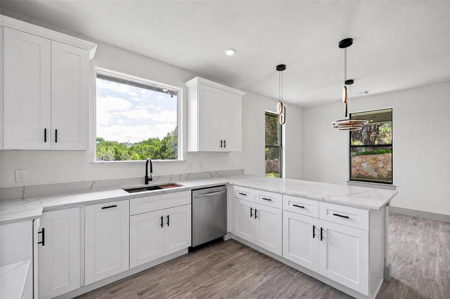 Furnished interior view inside a new home in , Granbury (Image 17).