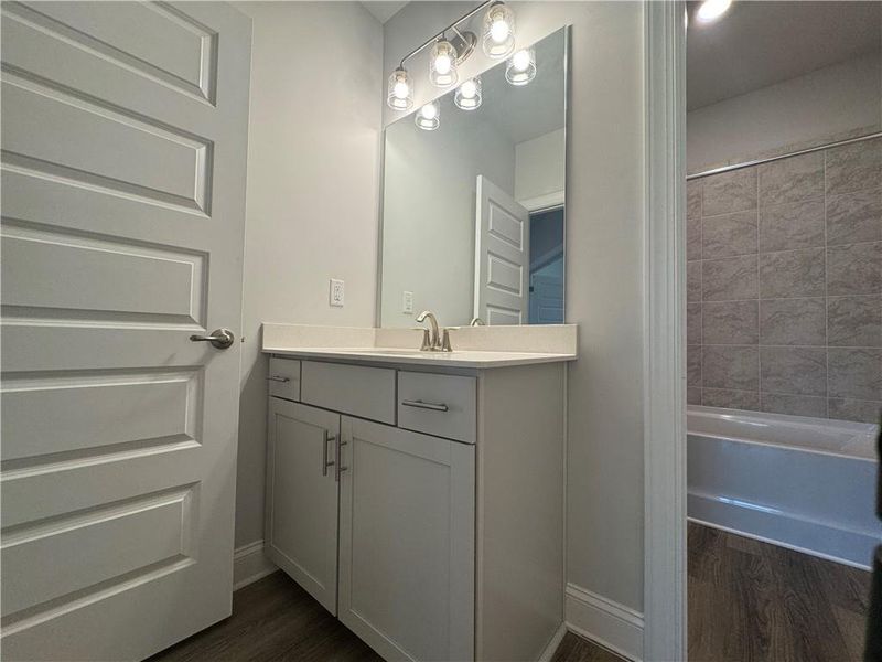 Furnished interior view inside a new home in Tuscany Hills, Douglasville (Image 4).