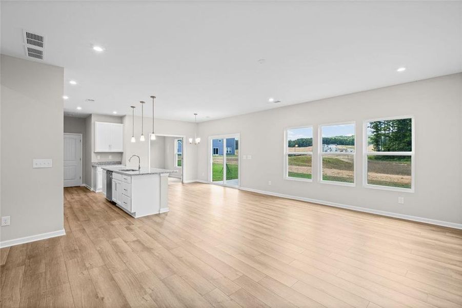 Spacious, unfurnished interior of a new home in Three Rivers, Rome (Image 22). Spacious, unfurnished interior of a new home in Three Rivers, Rome (Image 22).