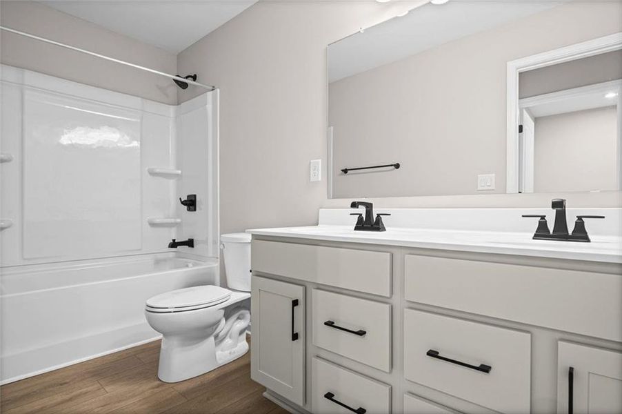 Furnished interior view inside a new home in Pickens Bluff, Dallas (Image 10).