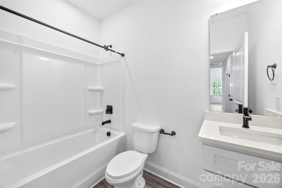 Furnished interior view inside a new home in , Statesville (Image 6).