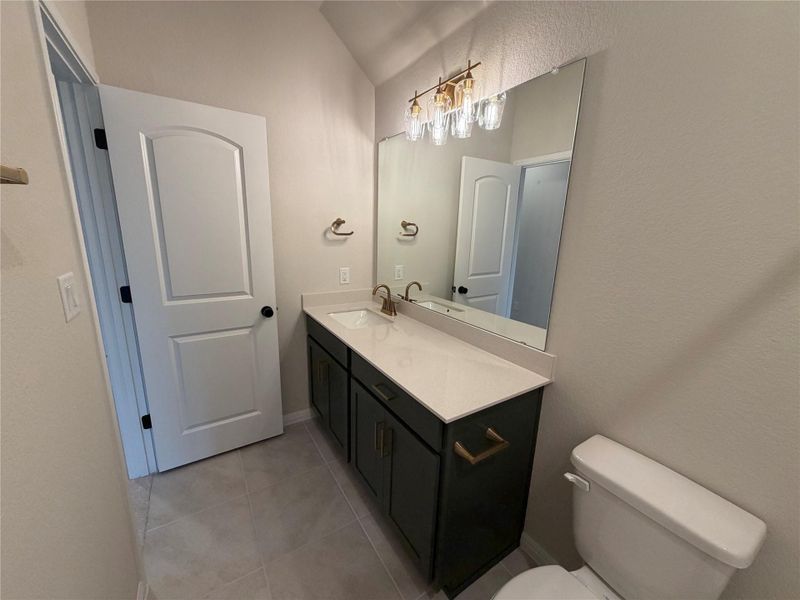 Furnished interior view inside a new home in Willow Springs, Buda (Image 9).