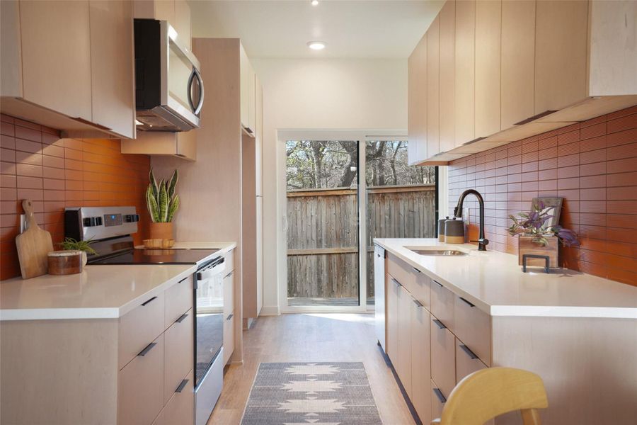Furnished interior view inside a new home in , Austin (Image 7).