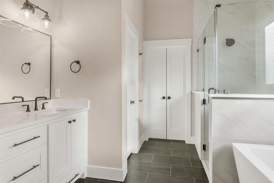 Furnished interior view inside a new home in , Justin (Image 8). Furnished interior view inside a new home in , Justin (Image 8).