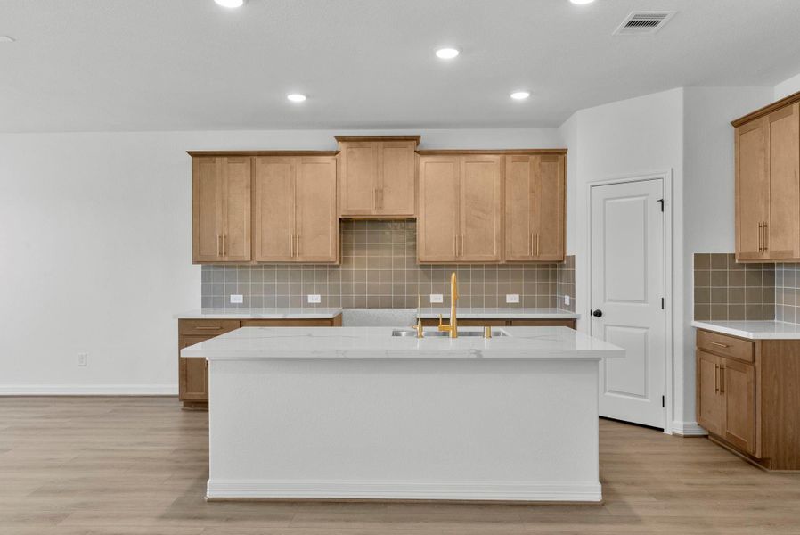 Open concept Kitchen