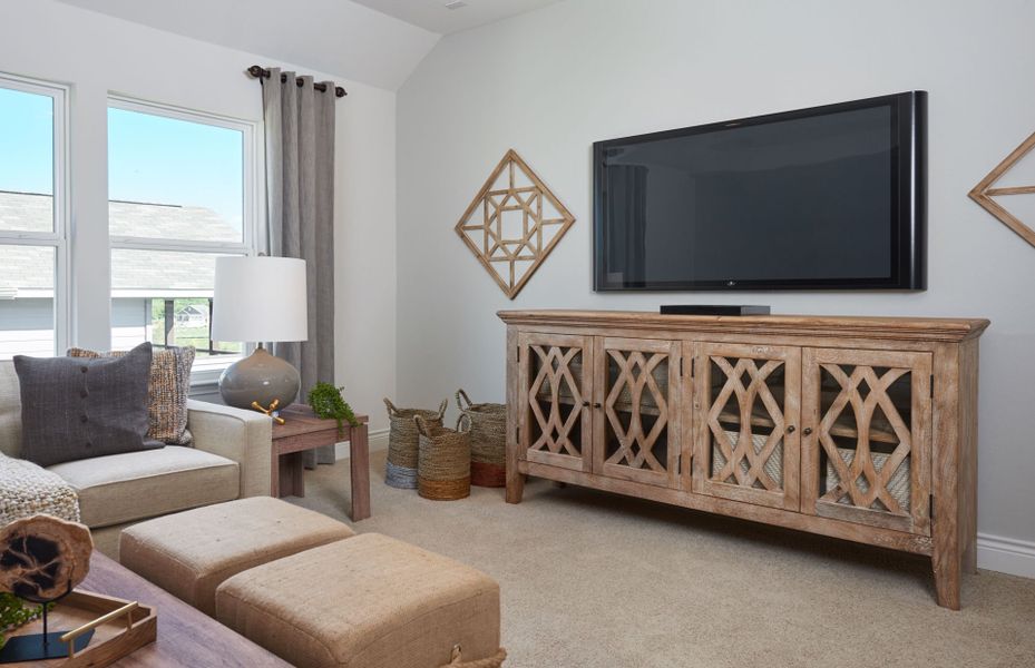 Furnished interior view inside a new home in Horizon Ridge, San Antonio (Image 21). Furnished interior view inside a new home in Horizon Ridge, San Antonio (Image 21).