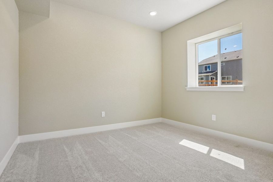 Spacious, unfurnished interior of a new home in Jackson Creek North, Monument (Image 27).