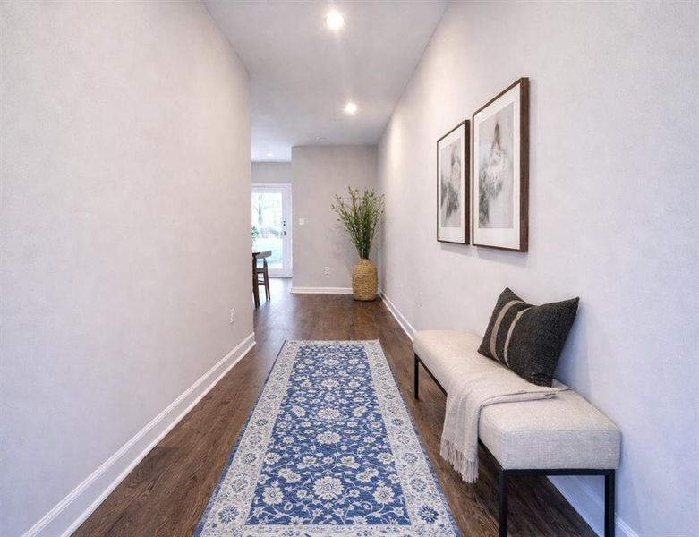 Furnished interior view inside a new home in The Enclave at Whitewater Creek, Union City (Image 3).