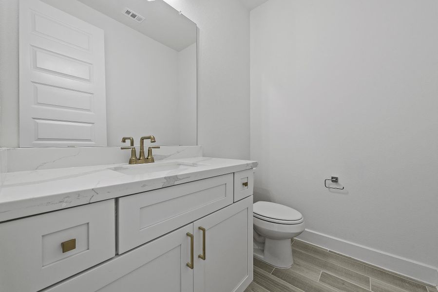 Furnished interior view inside a new home in Elyson, Katy (Image 11).