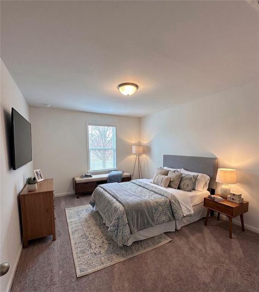 Furnished interior view inside a new home in Creekside, Dawsonville (Image 18).