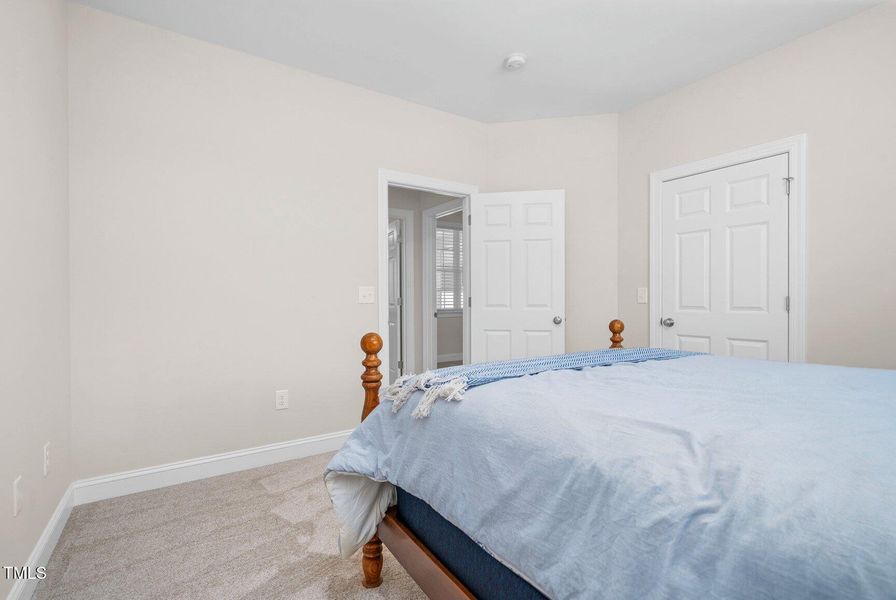 ....with generous closets.