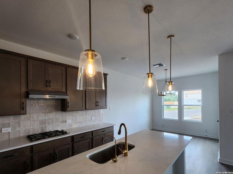 Furnished interior view inside a new home in Nopal Valley, San Antonio (Image 7).