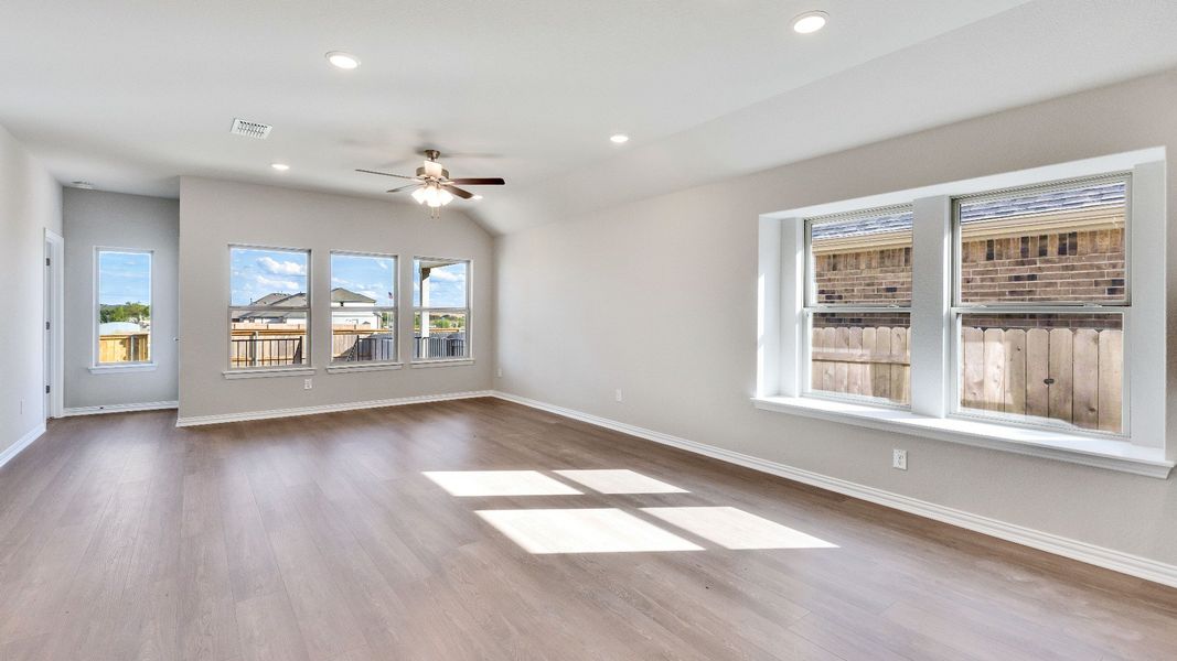 Furnished interior view inside a new home in Briarwood, Elgin (Image 11).