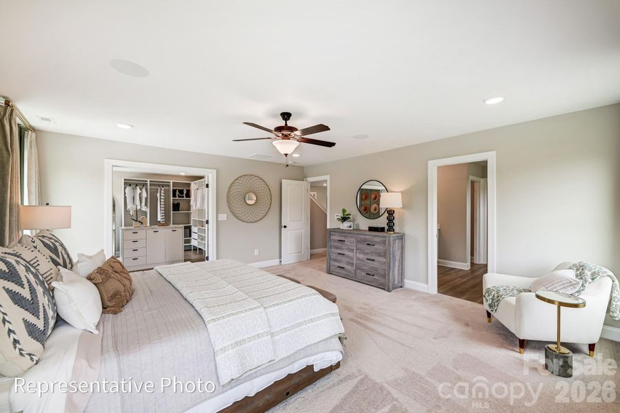 Primary bedroom upstairs
