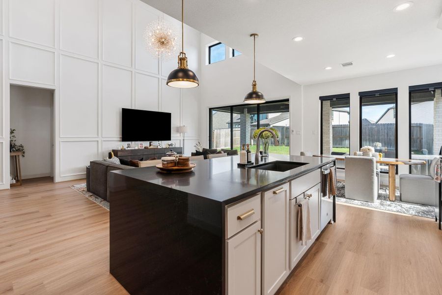 Furnished interior view inside a new home in , Richmond (Image 36). Furnished interior view inside a new home in , Richmond (Image 36).