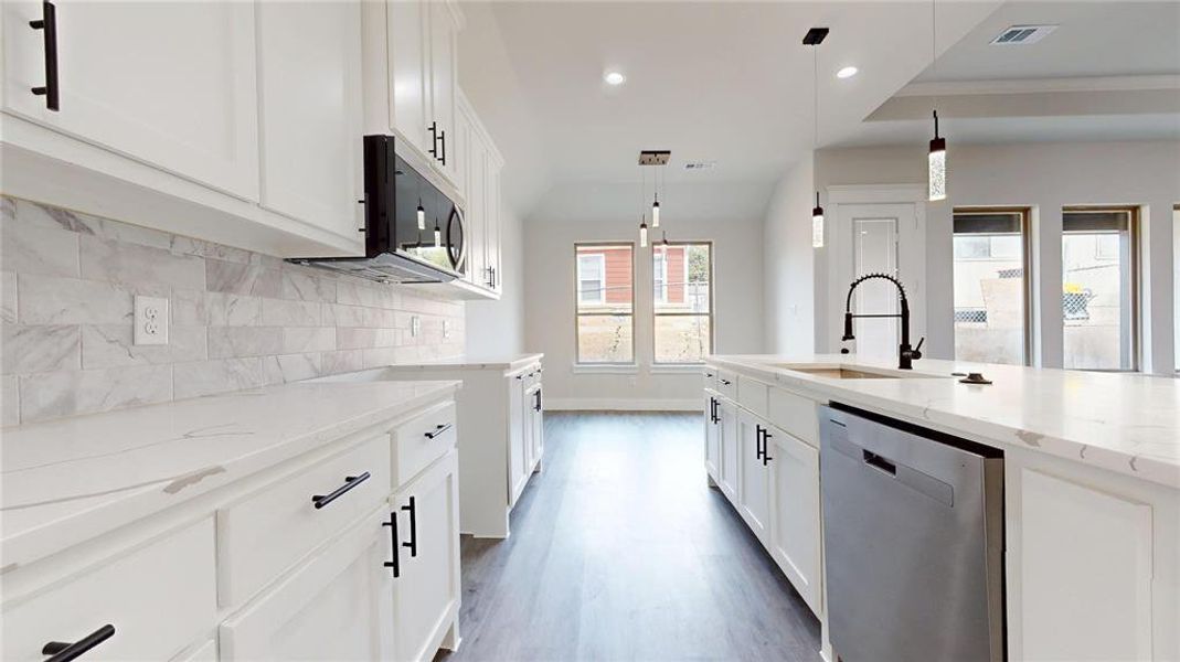 Furnished interior view inside a new home in , Fort Worth (Image 5). Furnished interior view inside a new home in , Fort Worth (Image 5).