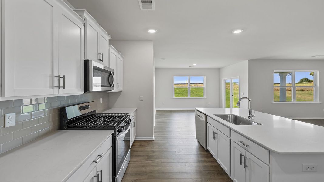 Furnished interior view inside a new home in Spring Ridge, Anderson (Image 7).