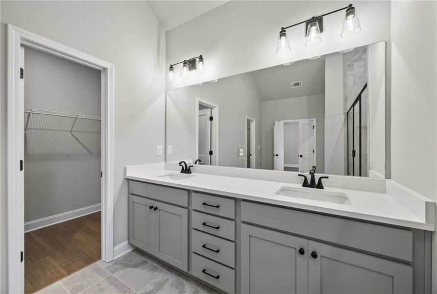 Furnished interior view inside a new home in , Loganville (Image 11).