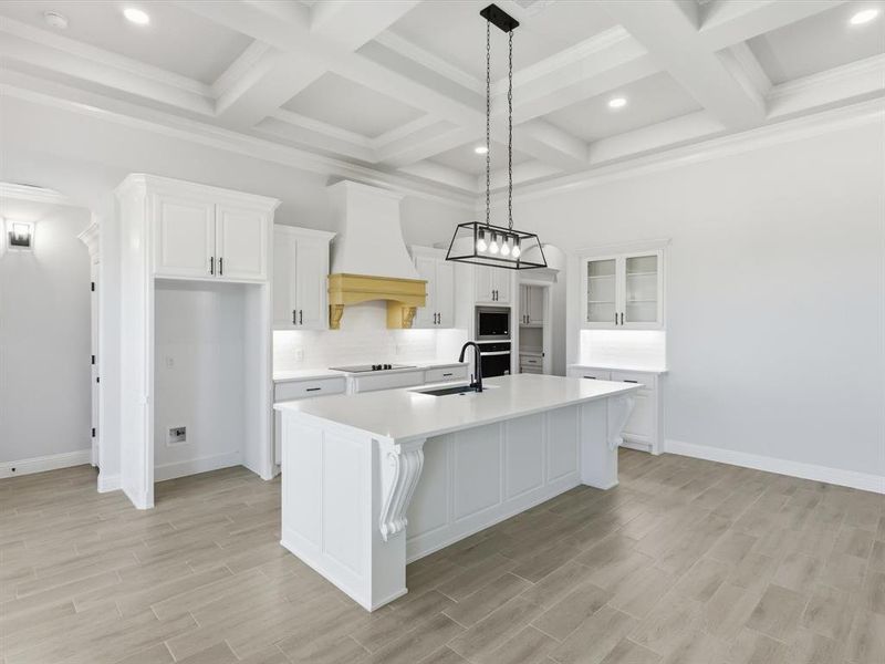 Furnished interior view inside a new home in , Azle (Image 17).