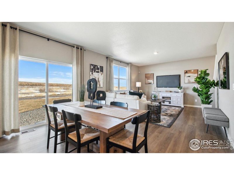 Furnished interior view inside a new home in Vista Meadows, Fort Lupton (Image 9).