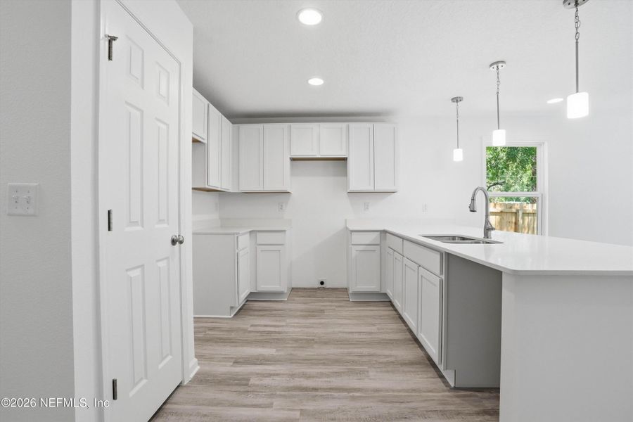 Furnished interior view inside a new home in , Jacksonville (Image 12).