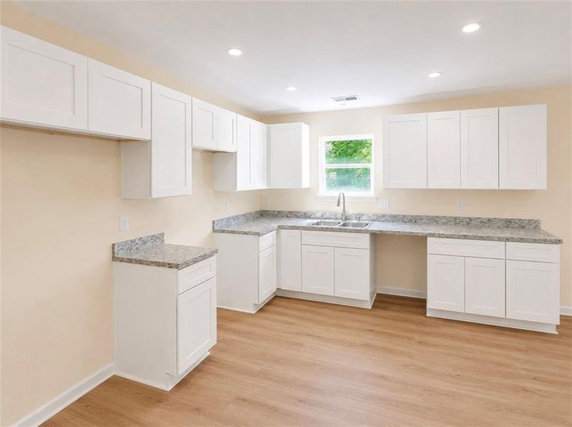 Furnished interior view inside a new home in , Rockmart (Image 3).