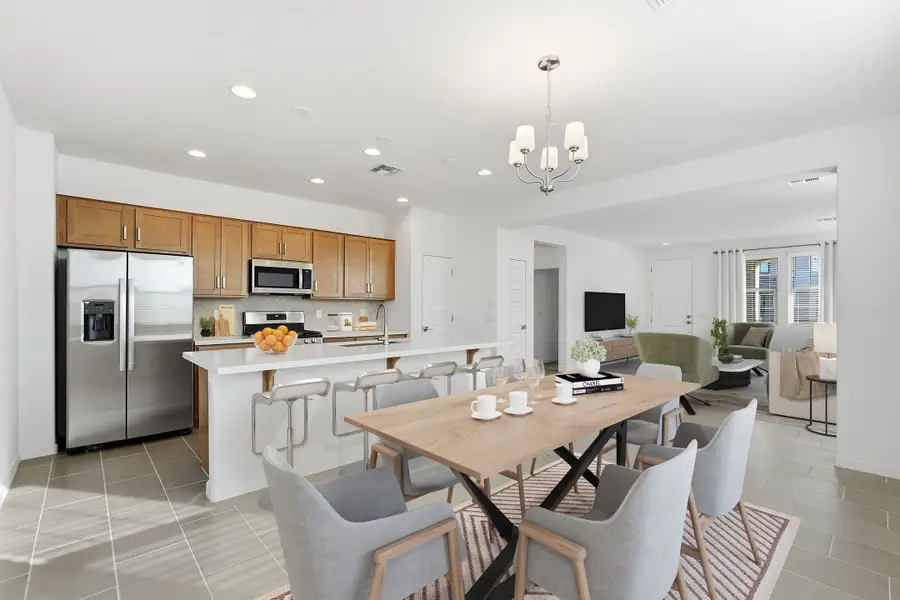 Furnished interior view inside a new home in Parkside, Avondale (Image 4).