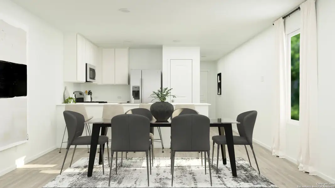 Furnished interior view inside a new home in Stone Garden, Elmendorf (Image 16).