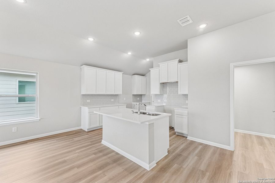 Furnished interior view inside a new home in Mesquite Ridge, San Antonio (Image 8). Furnished interior view inside a new home in Mesquite Ridge, San Antonio (Image 8).