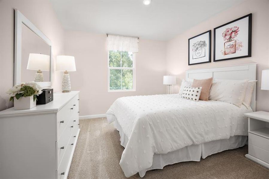 Representative furnished interior of a home built from the Sequoia by Ryan Homes in Laney Farms, Pageland (Image 15).