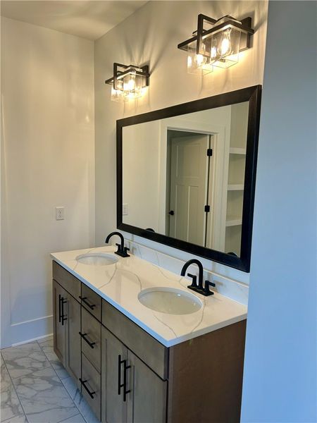 Furnished interior view inside a new home in Edwards Ridge, Central (Image 8).