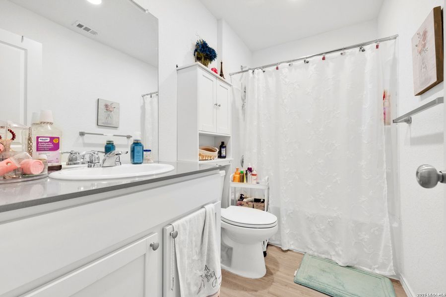 Furnished interior view inside a new home in Morgan Heights, San Antonio (Image 11).