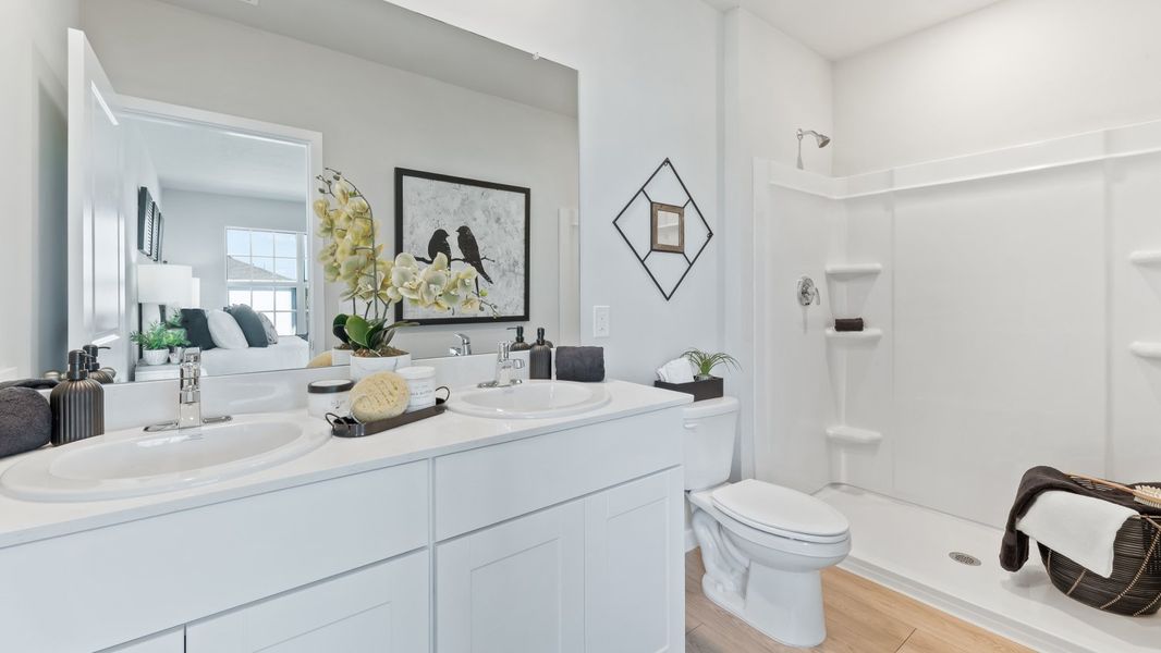 Furnished interior view inside a new home in Asher Park, Lehigh Acres (Image 14).