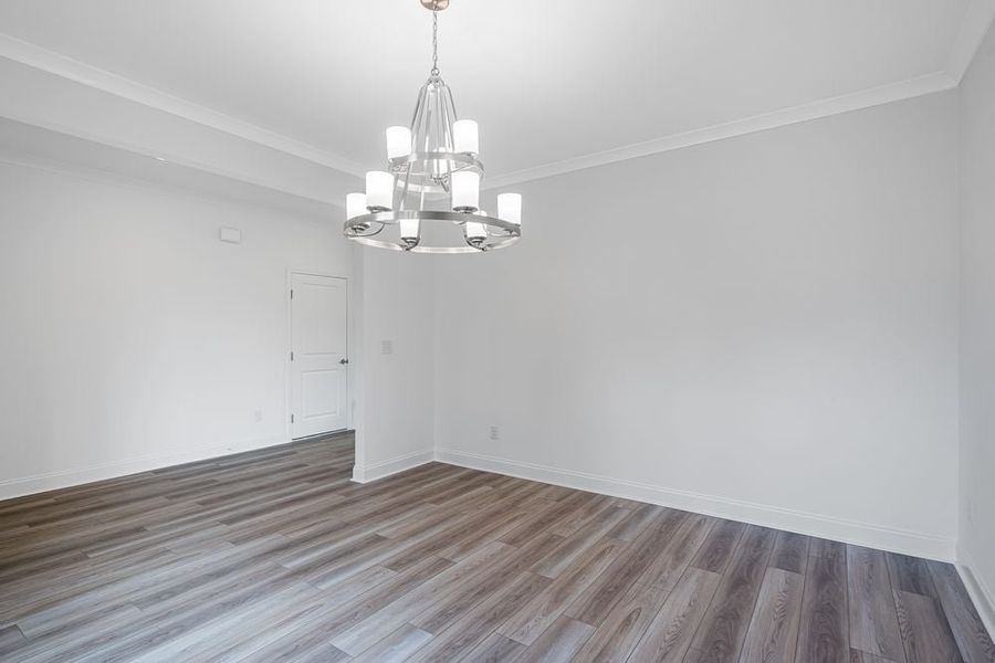 Representative unfurnished interior of a home built from the Kirkwood by Taylor Morrison in Stratford Hills, Ball Ground (Image 15).