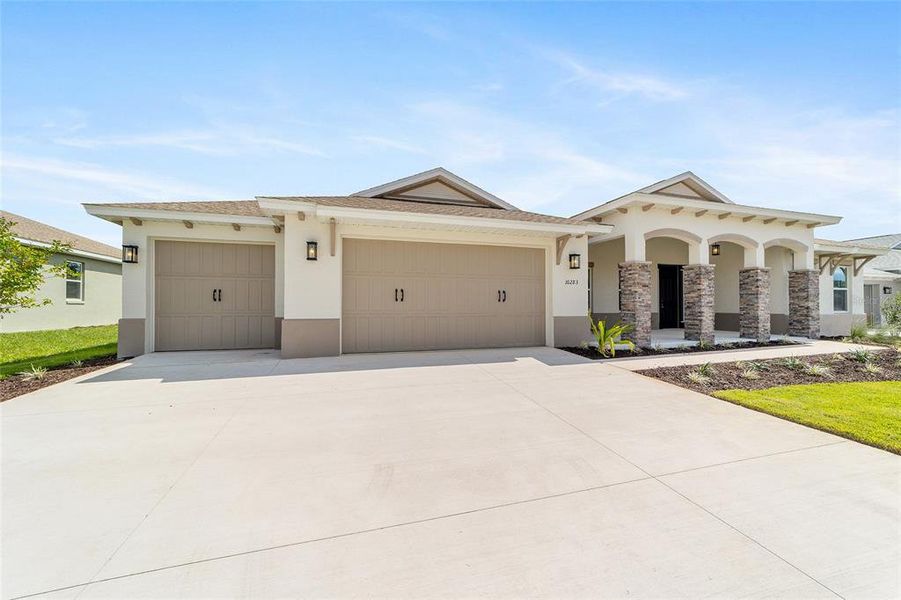 Exterior details and patio area of a home in On Top of the World Communities, Ocala (Image 21). Exterior details and patio area of a home in On Top of the World Communities, Ocala (Image 21).