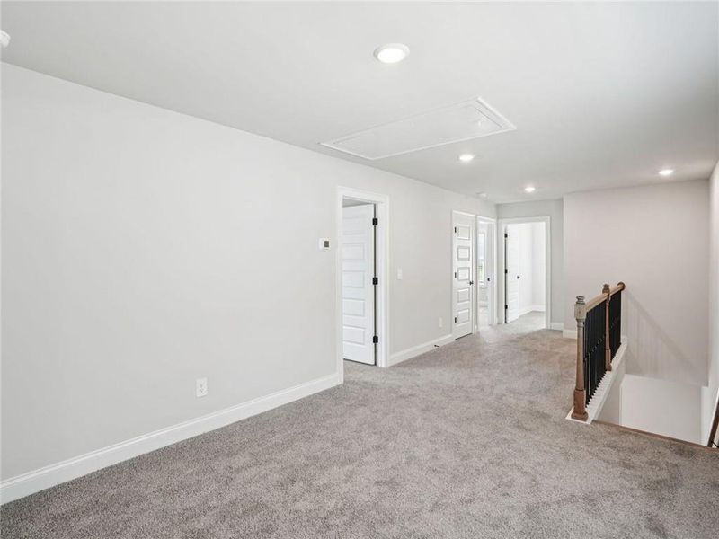 Spacious, unfurnished interior of a new home in Hemingway - Cottage Series, Cumming (Image 11).