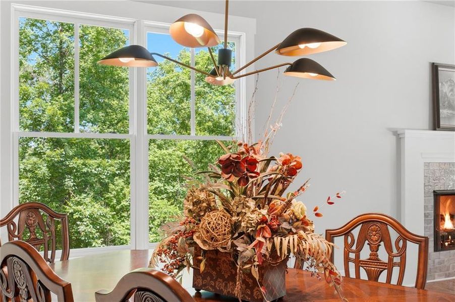 Furnished interior view inside a new home in , Canton (Image 12).