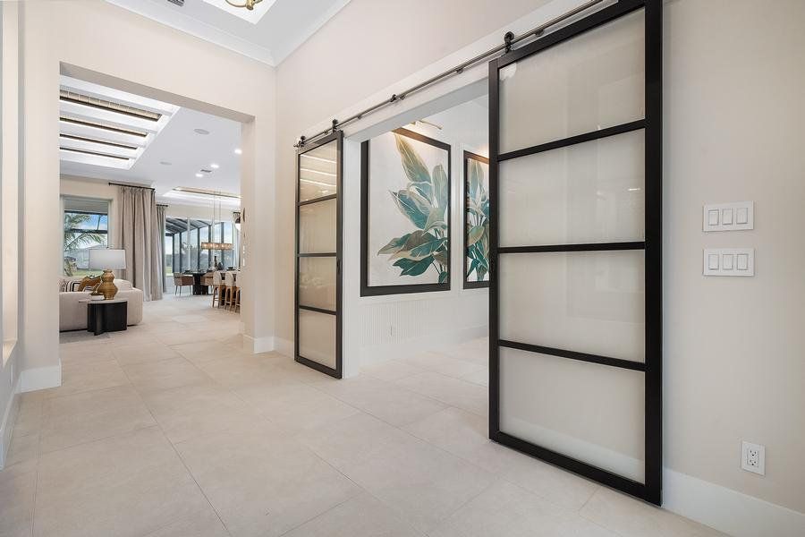 Representative furnished interior of a home built from the Riviera by GHO Homes in The Reserve at Grand Harbor, Vero Beach (Image 7).