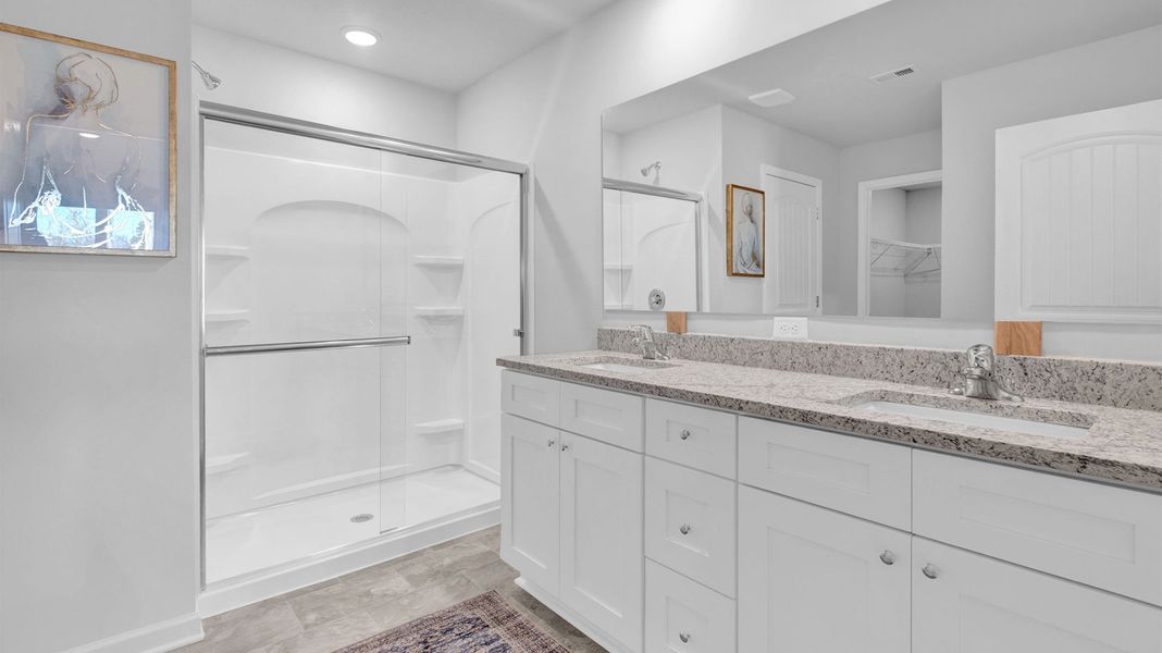 Furnished interior view inside a new home in Riggs Pointe, Millington (Image 22).