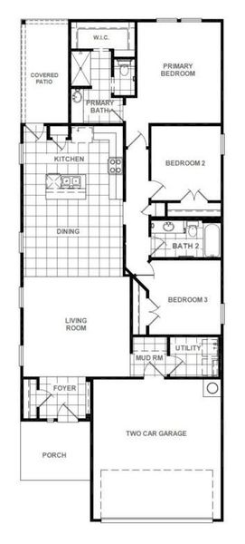 2D floor plan layout of this home in Azalea, Pattison, TX (Image 3). 2D floor plan layout of this home in Azalea, Pattison, TX (Image 3).