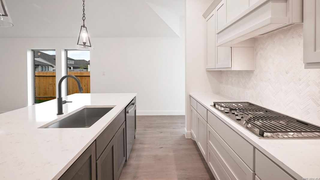 Furnished interior view inside a new home in Meadows of Mill Creek, Seguin (Image 12).