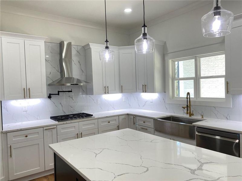 Furnished interior view inside a new home in , Snellville (Image 7).