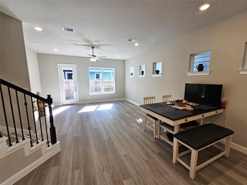 Furnished interior view inside a new home in Kemah Crossing - Luxe Series, Kemah (Image 13).