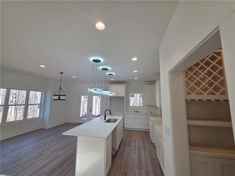 Furnished interior view inside a new home in , Dallas (Image 3). Furnished interior view inside a new home in , Dallas (Image 3).