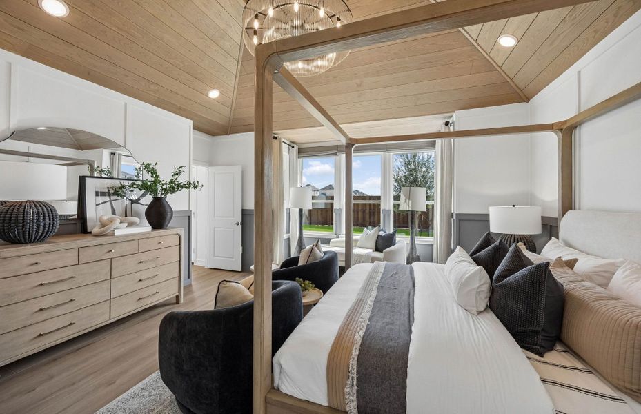 Representative furnished interior of a home built from the Rainier by Pulte Homes in Wilson Creek Meadows, Celina (Image 19).