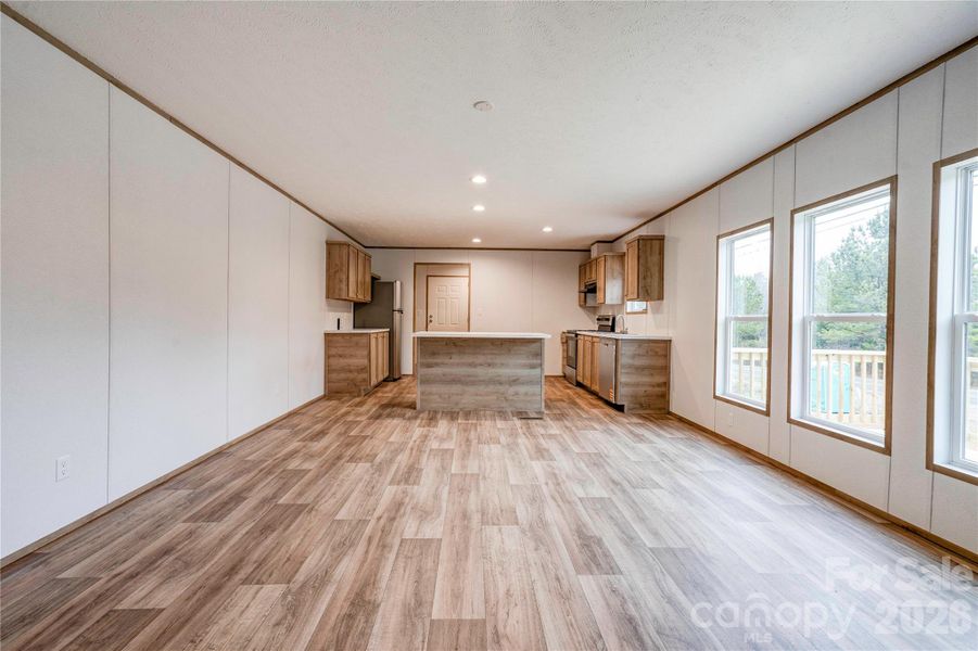 Living Room & Kitchen