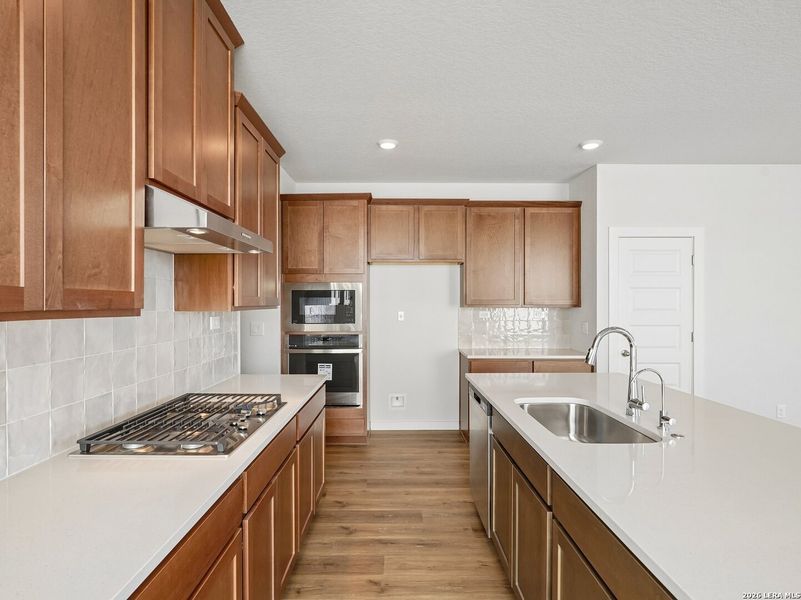 Furnished interior view inside a new home in Talley Fields, San Antonio (Image 8).