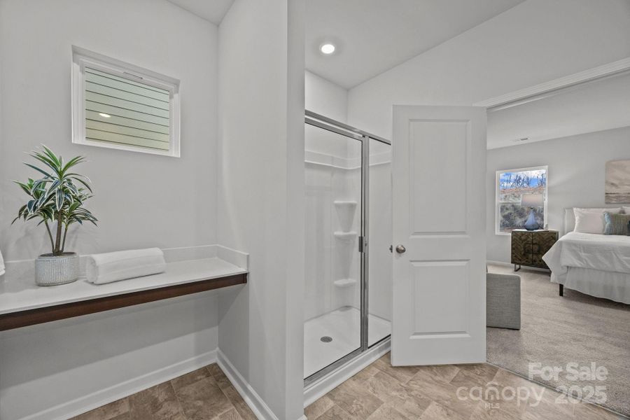 Furnished interior view inside a new home in McFarland Estates, York (Image 33).