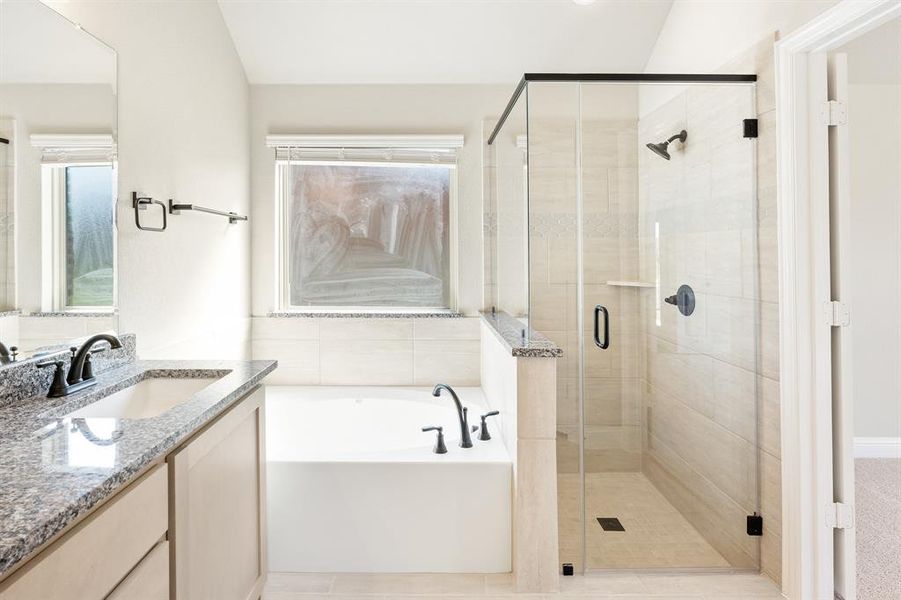 Furnished interior view inside a new home in Ridge Ranch Classic 50, Mesquite (Image 13). Furnished interior view inside a new home in Ridge Ranch Classic 50, Mesquite (Image 13).